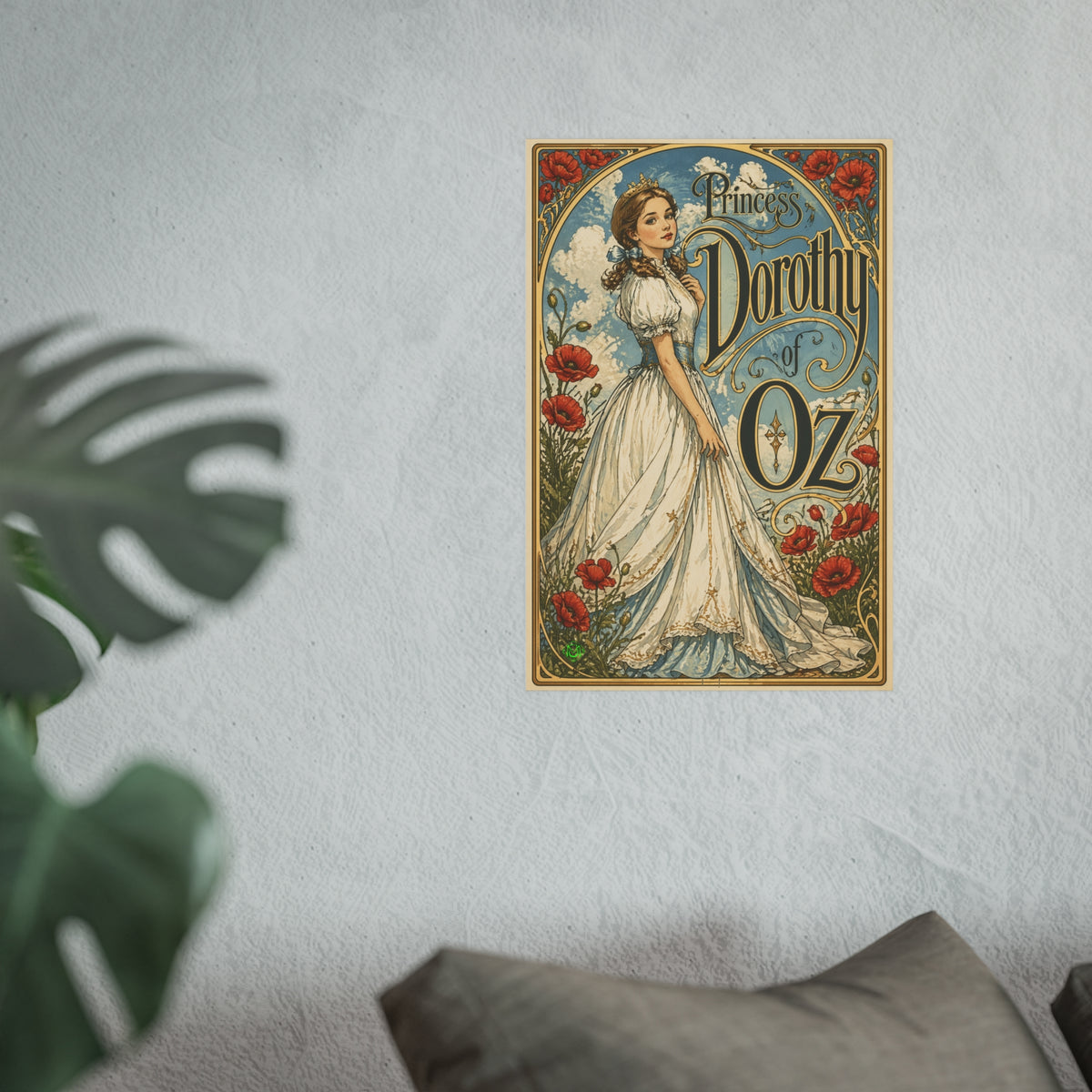 The Magic of Oz Princess Dorothy Gale Portrait poster — Satin & Archival Matte