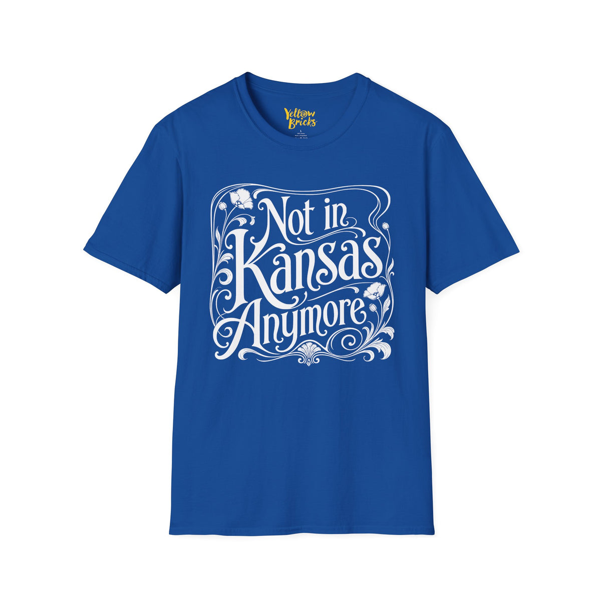 Not in Kansas Anymore T-Shirt — Whimsical Vintage Oz-Inspired Graphic Tee