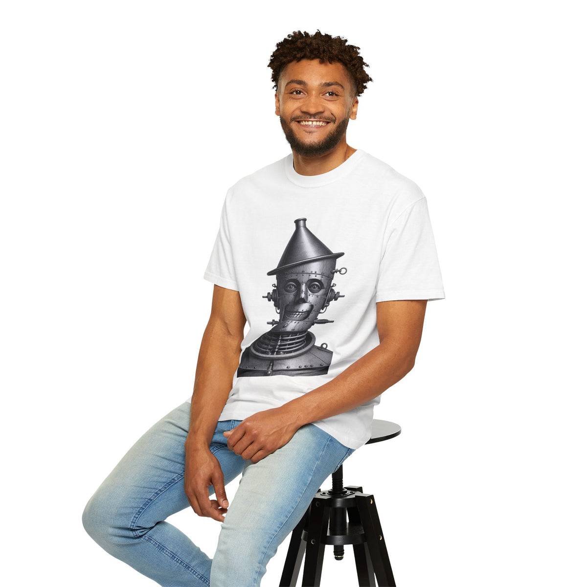 TinMania! Steampunk Tinman portrait t-shirt