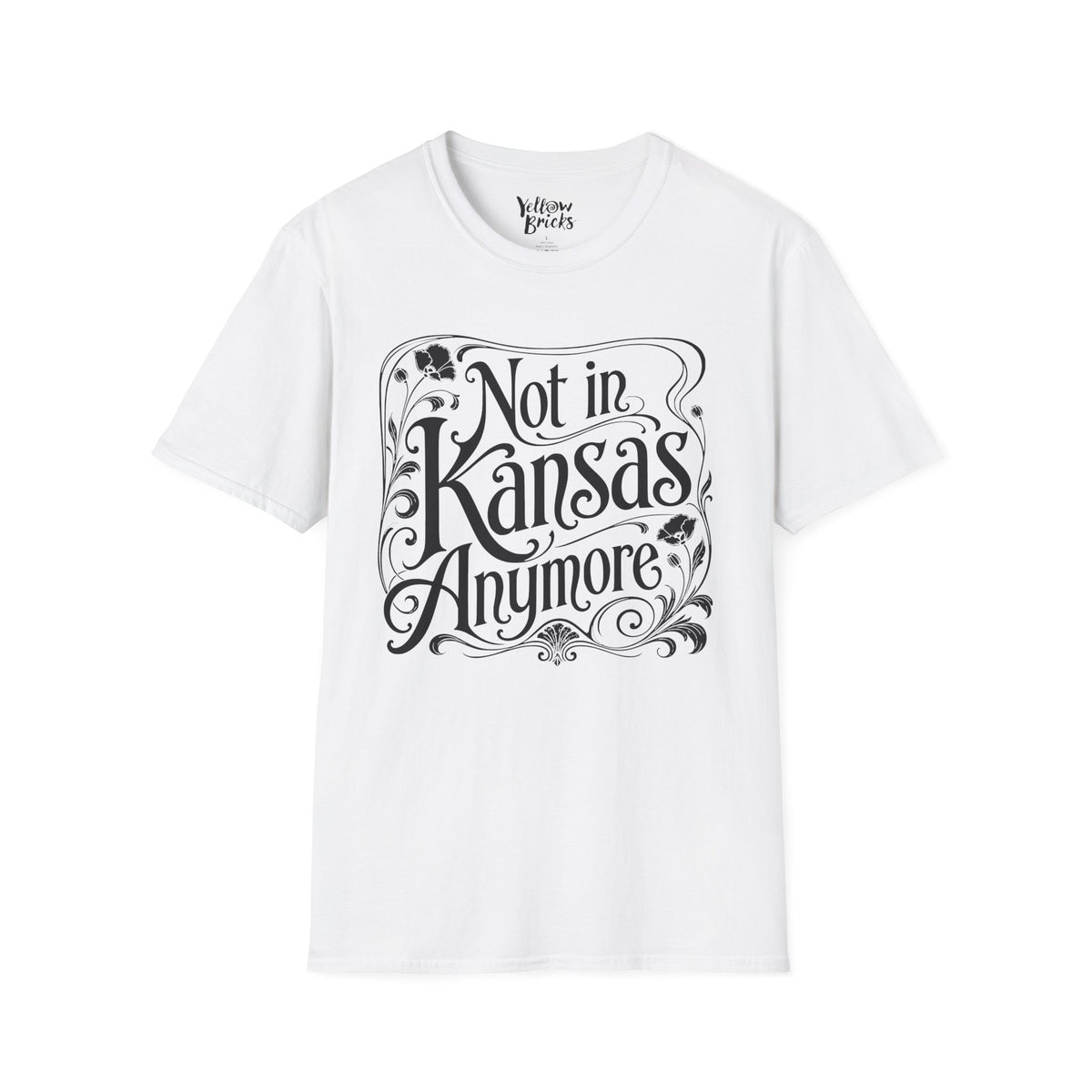 Not in Kansas Anymore T-Shirt — Whimsical Vintage Oz-Inspired Graphic Tee