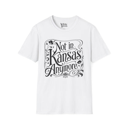 Not in Kansas Anymore T-Shirt — Whimsical Vintage Oz-Inspired Graphic Tee