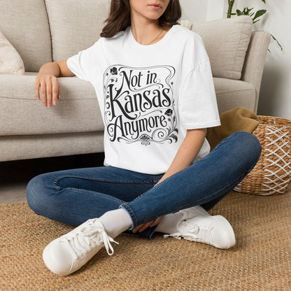 Not in Kansas Anymore T-Shirt — Whimsical Vintage Oz-Inspired Graphic Tee