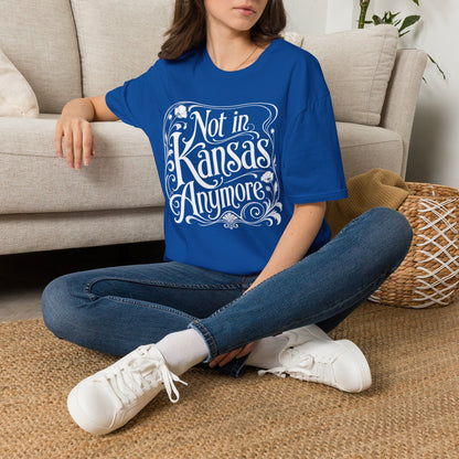 Not in Kansas Anymore T-Shirt — Whimsical Vintage Oz-Inspired Graphic Tee