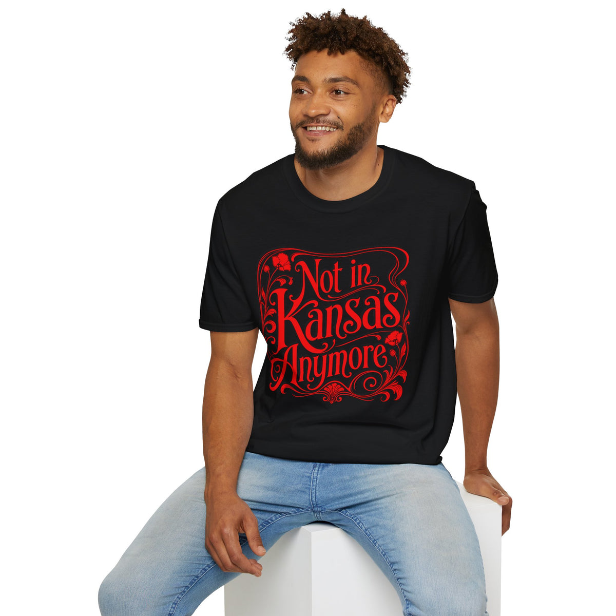 Not in Kansas Anymore T-Shirt — Whimsical Vintage Oz-Inspired Graphic Tee
