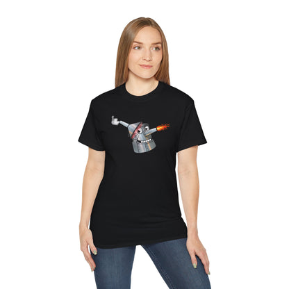 Heartwood Tin Woodman t-shirt with a retro look in dozen colors