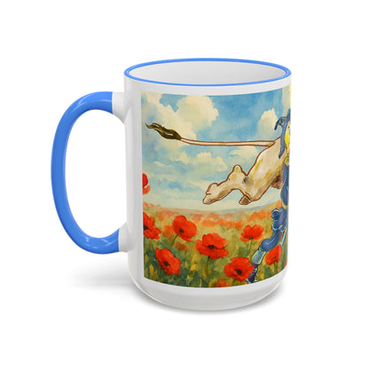 Classic Wizard of Oz Mug — featuring the original Yellow Brick Road gang Illustration (15oz)