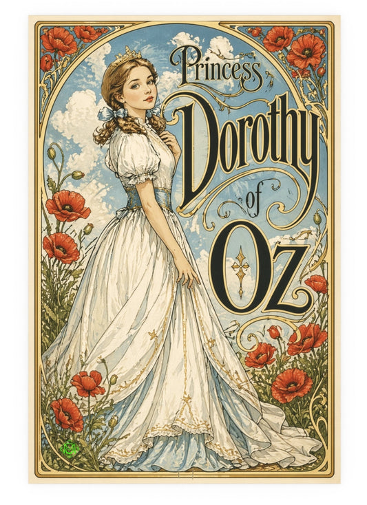 The Magic of Oz Princess Dorothy Gale Portrait poster — Satin & Archival Matte