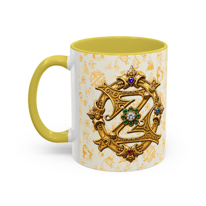 Vintage Wizard of Oz Character Mug with Emerald City Royalty Crest coffee mug