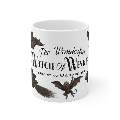 The Magic of Oz Witch of Winkie Ceramic Mug — 3 Sizes! Mean, Meaner & really Nasty!
