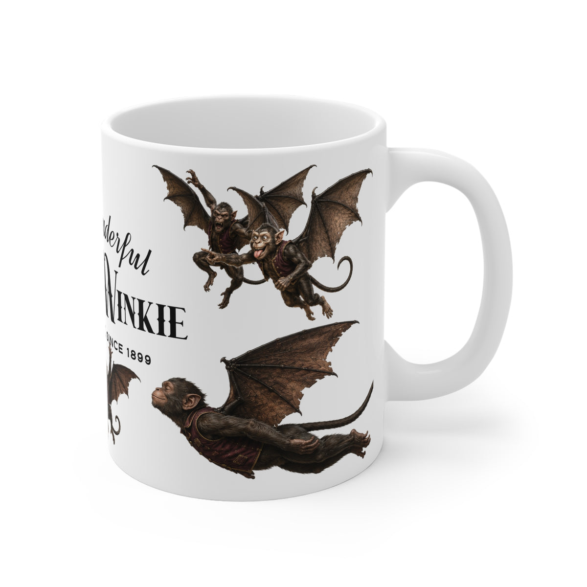 The Magic of Oz Witch of Winkie Ceramic Mug — 3 Sizes! Mean, Meaner & really Nasty!