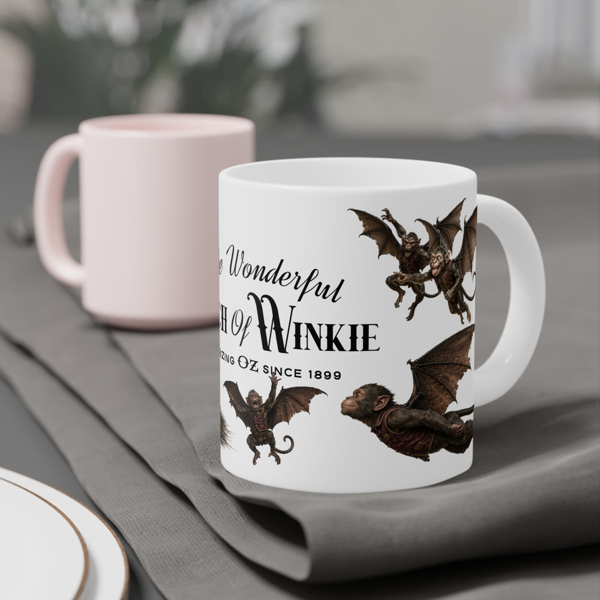 The Magic of Oz Witch of Winkie Ceramic Mug — 3 Sizes! Mean, Meaner & really Nasty!