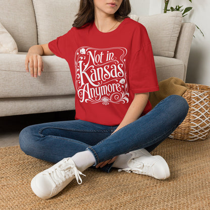 Not in Kansas Anymore T-Shirt — Whimsical Vintage Oz-Inspired Graphic Tee