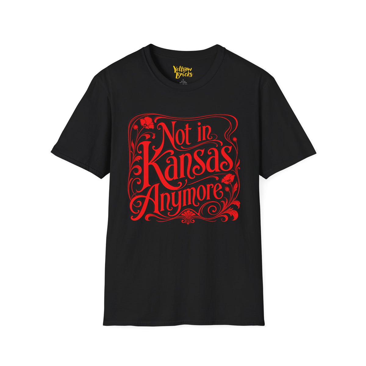 Not in Kansas Anymore T-Shirt — Whimsical Vintage Oz-Inspired Graphic Tee