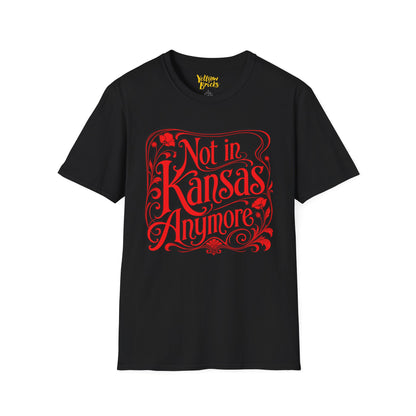 Not in Kansas Anymore T-Shirt — Whimsical Vintage Oz-Inspired Graphic Tee