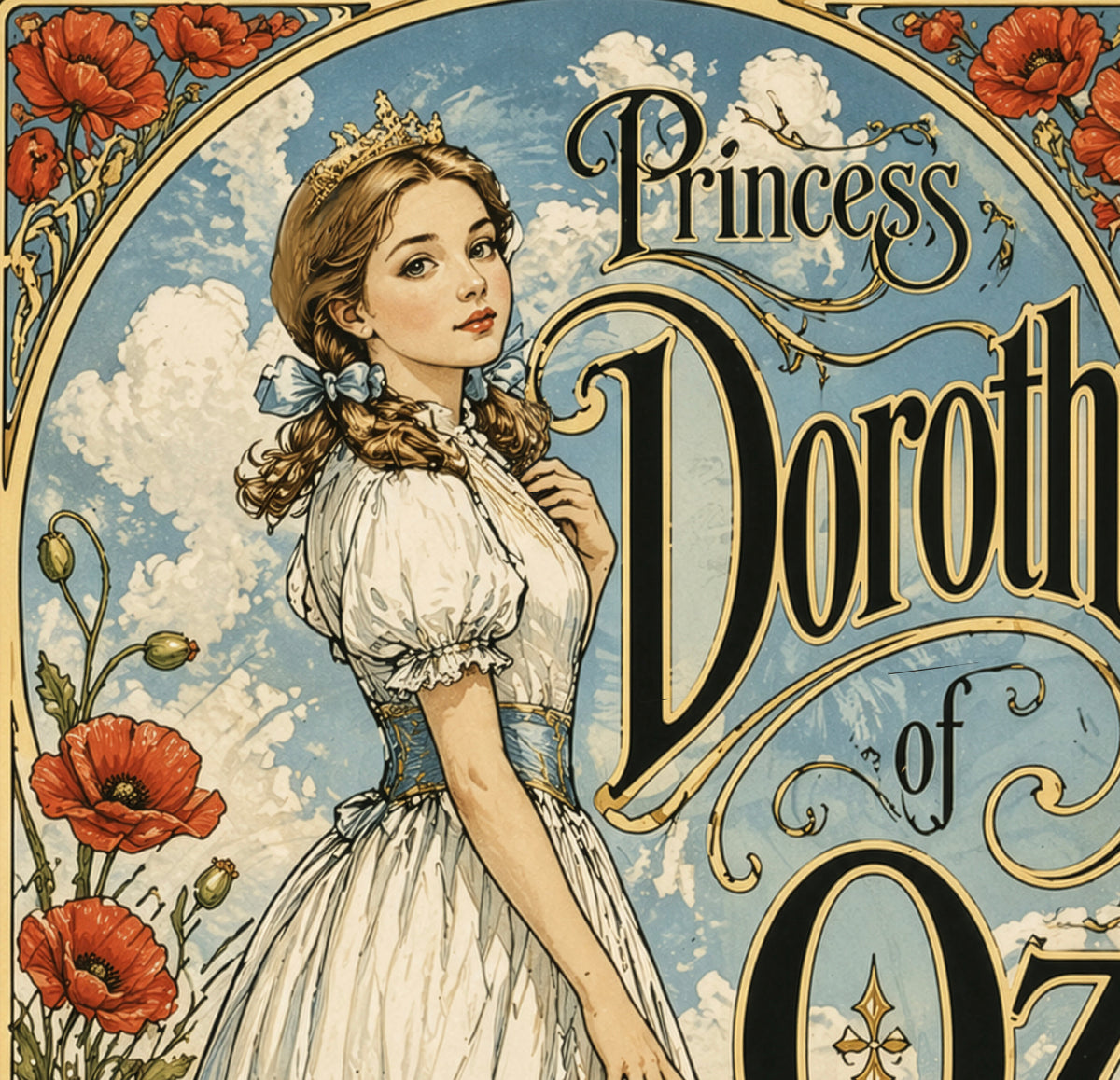 The Magic of Oz Princess Dorothy Gale Portrait poster — Satin & Archival Matte