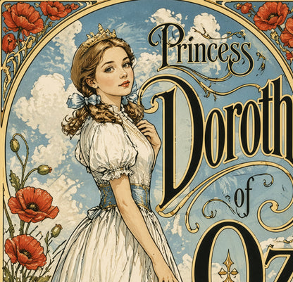 The Magic of Oz Princess Dorothy Gale Portrait poster — Satin & Archival Matte