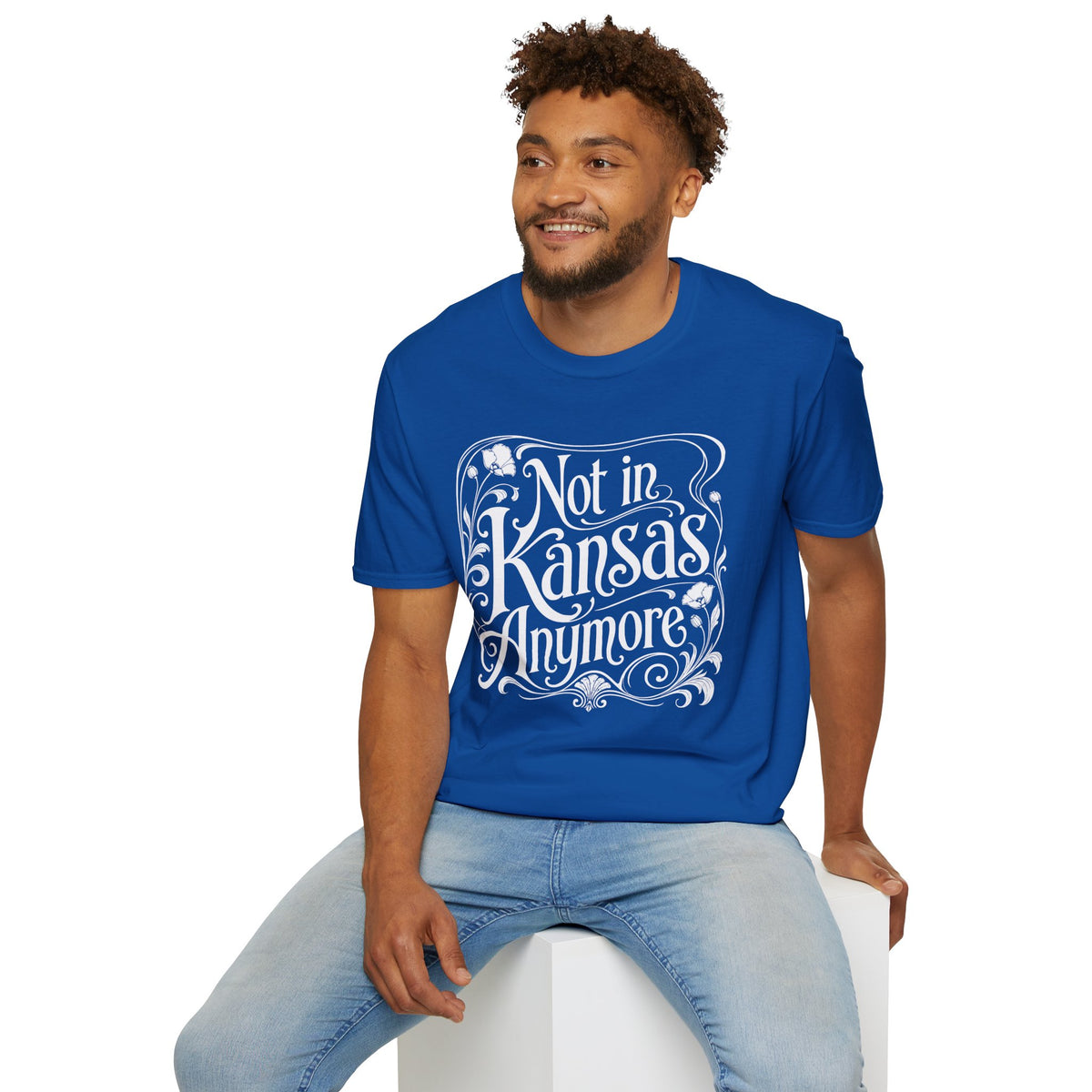 Not in Kansas Anymore T-Shirt — Whimsical Vintage Oz-Inspired Graphic Tee