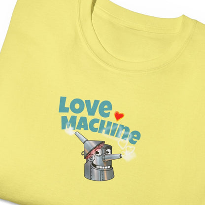 Heartwood Love Machine Tin Woodman Light colored T-Shirts