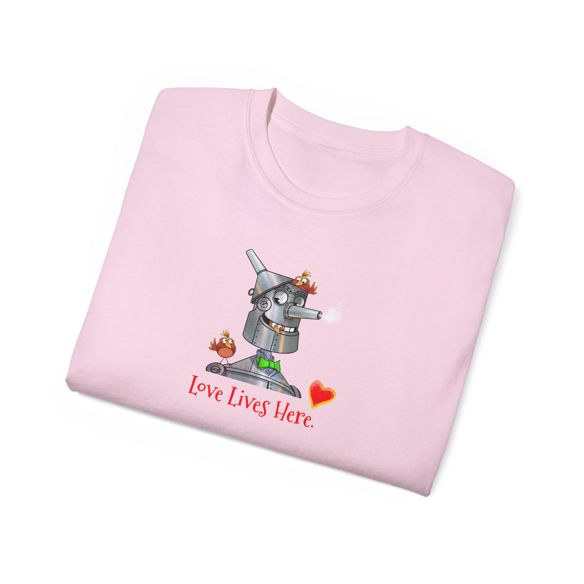 Love Lives Here in Heartwood with Nick Chopper T-Shirts