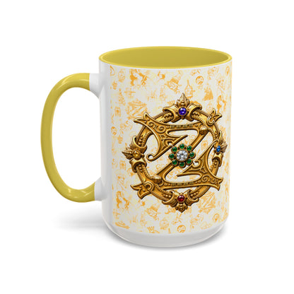 Vintage Wizard of Oz Character Mug with Emerald City Royalty Crest coffee mug