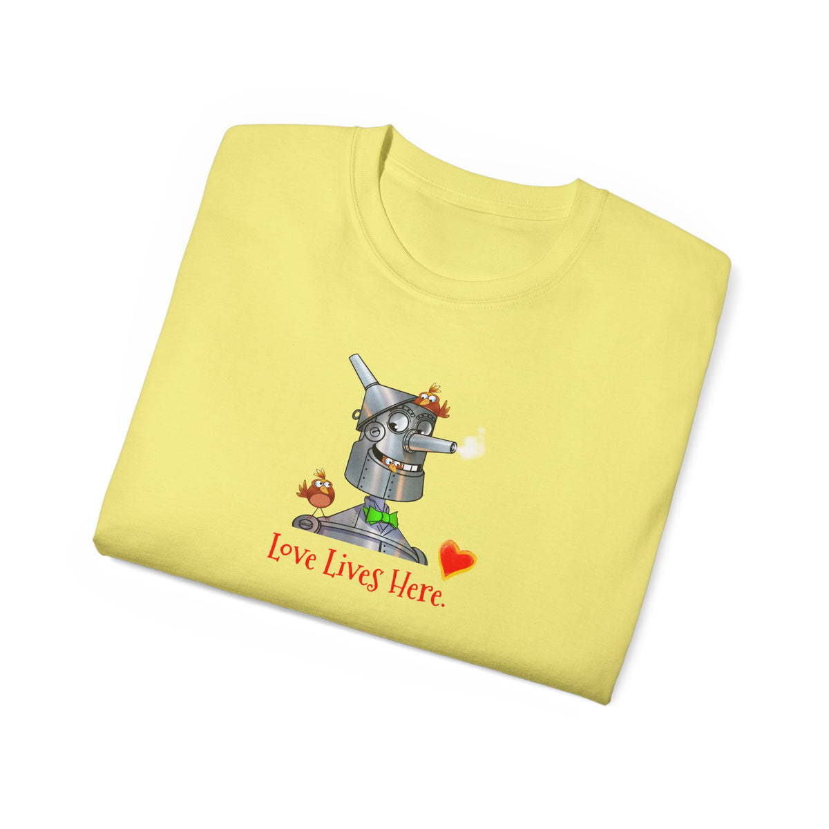 Love Lives Here in Heartwood with Nick Chopper T-Shirts