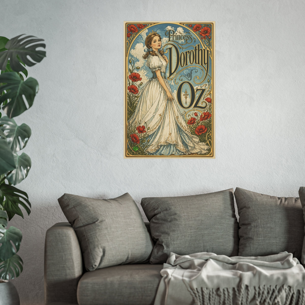 The Magic of Oz Princess Dorothy Gale Portrait poster — Satin & Archival Matte