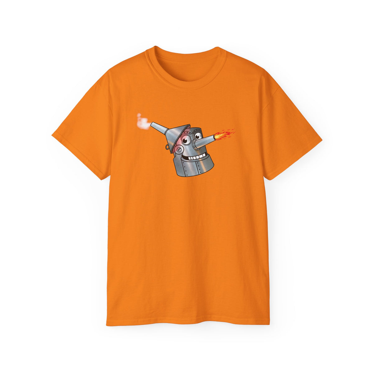 Heartwood Tin Woodman t-shirt with a retro look in dozen colors