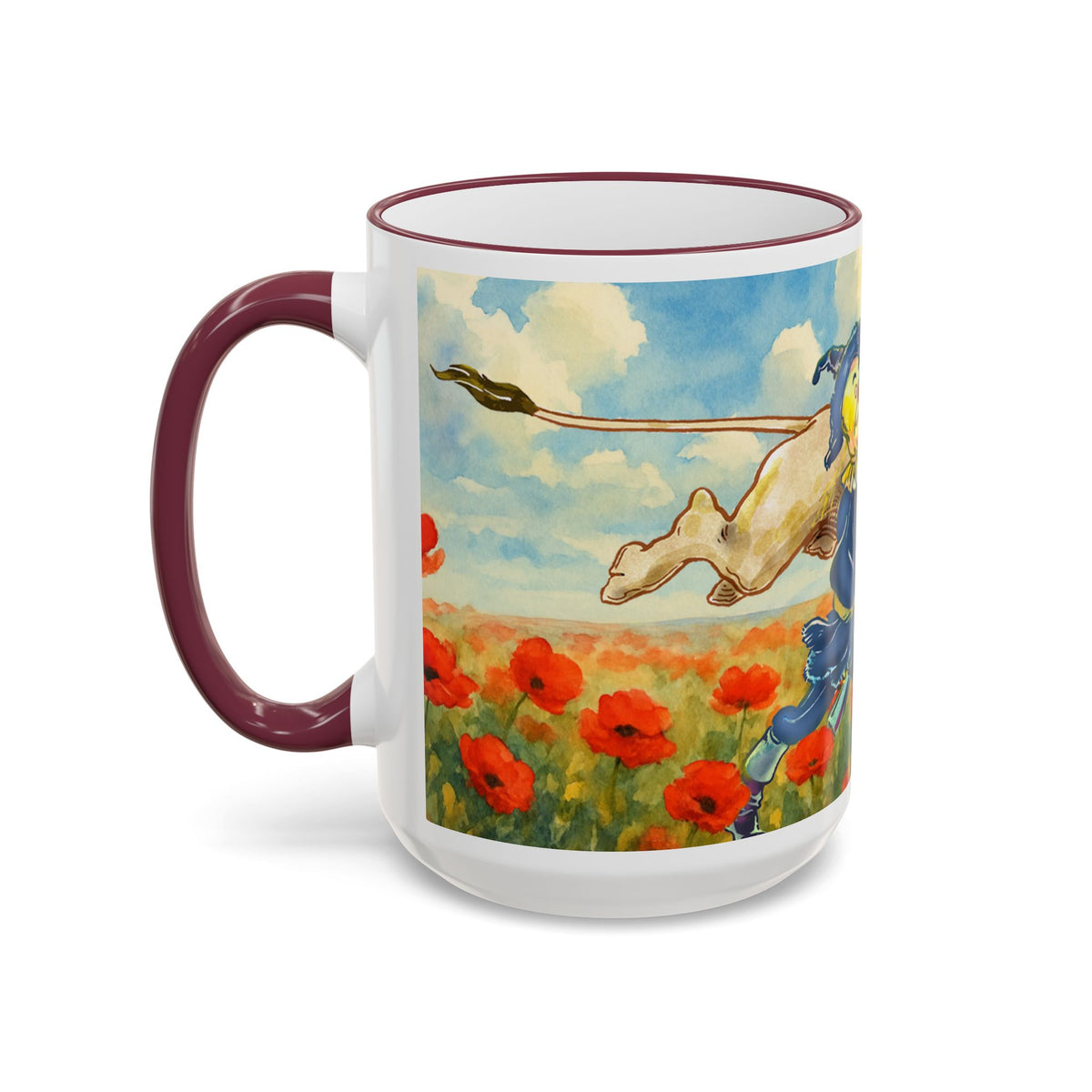 Classic Wizard of Oz Mug — featuring the original Yellow Brick Road gang Illustration (15oz)
