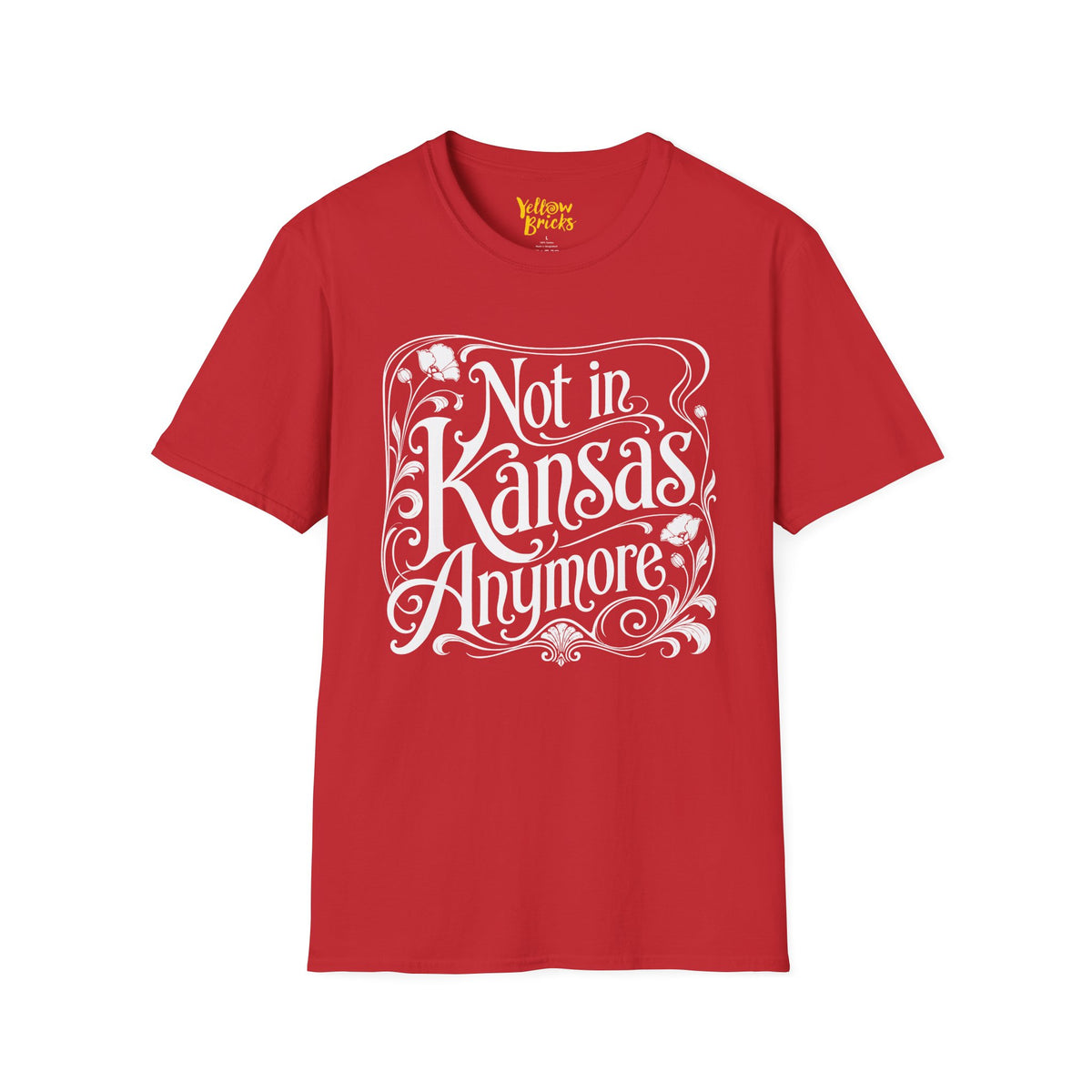 Not in Kansas Anymore T-Shirt — Whimsical Vintage Oz-Inspired Graphic Tee