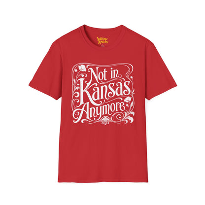 Not in Kansas Anymore T-Shirt — Whimsical Vintage Oz-Inspired Graphic Tee