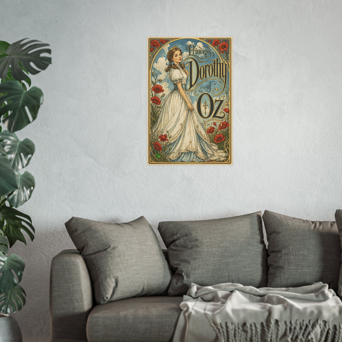 The Magic of Oz Princess Dorothy Gale Portrait poster — Satin & Archival Matte