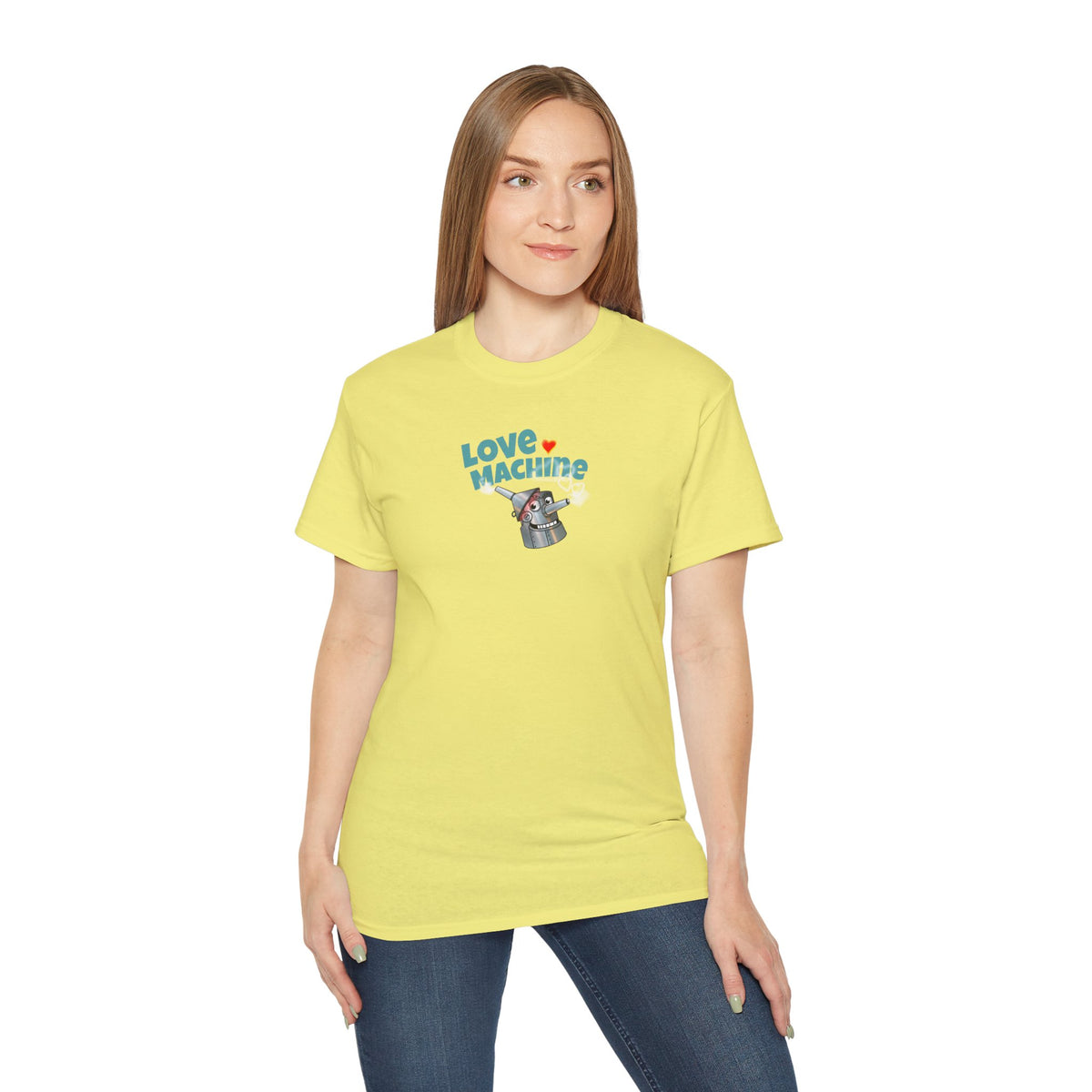 Heartwood Love Machine Tin Woodman Light colored T-Shirts