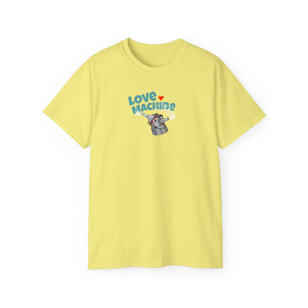 Heartwood Love Machine Tin Woodman Light colored T-Shirts
