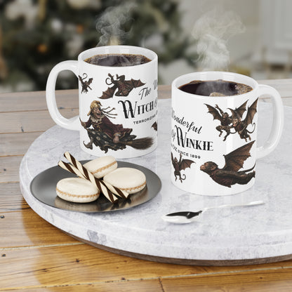 The Magic of Oz Witch of Winkie Ceramic Mug — 3 Sizes! Mean, Meaner & really Nasty!