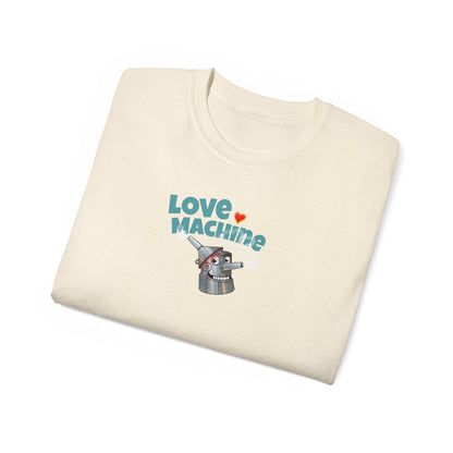 Heartwood Love Machine Tin Woodman Light colored T-Shirts