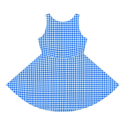 Dorothy Gale Blue Gingham Sundress - Cute Girls' Summer Oz Dress for Kids