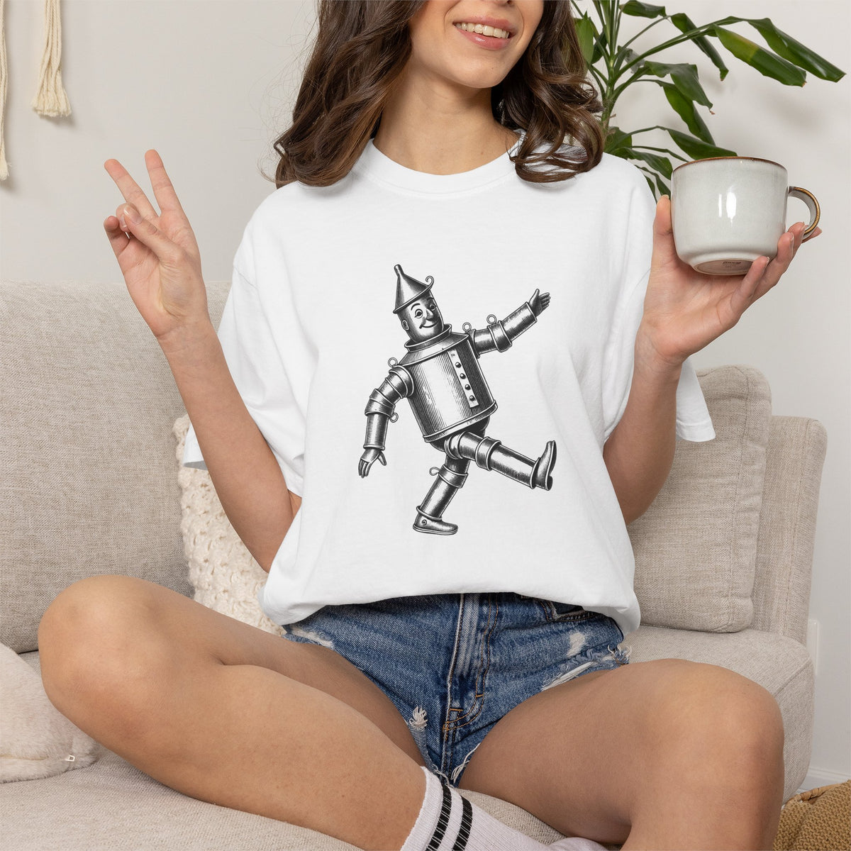 TinMania! Funky Tin Man Graphic Tee