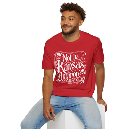 Not in Kansas Anymore T-Shirt — Whimsical Vintage Oz-Inspired Graphic Tee