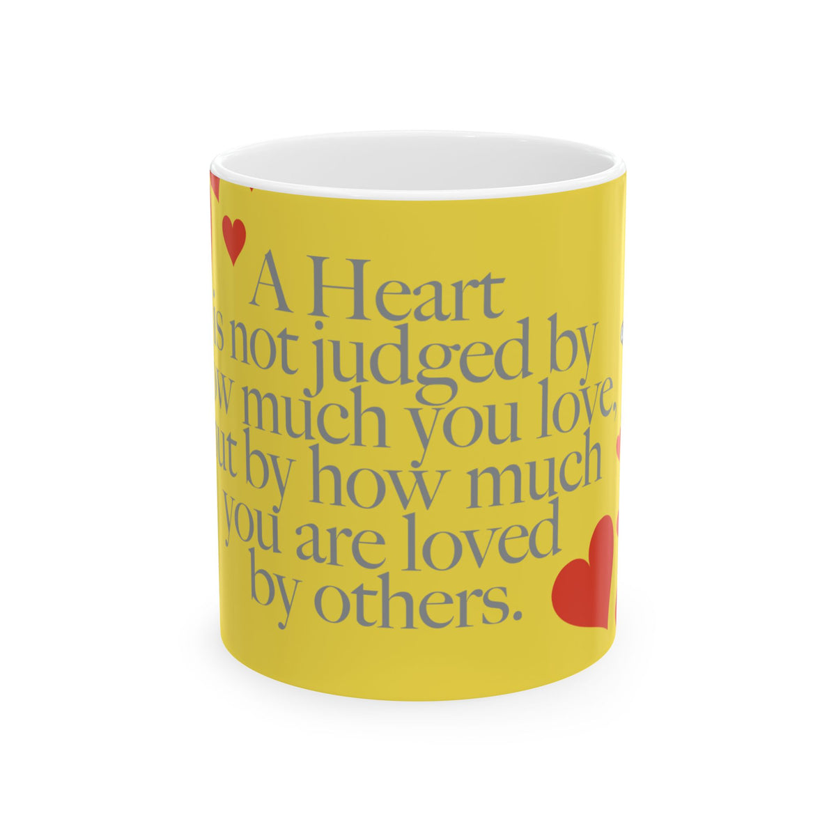 Vintage Nick Chopper, the tin woodman mug  “A heart is not judged by how much you love...”