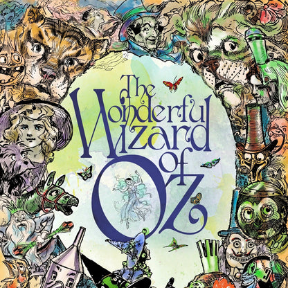Wonderful Wizard of Oz Poster with all the Classic Characters