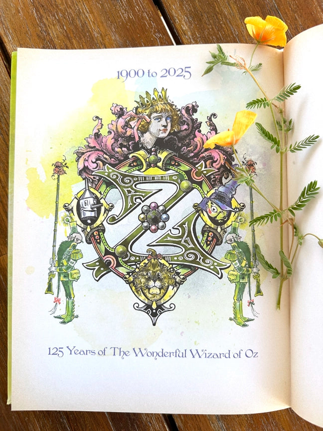 The Poetry Book of Oz - Hardcover Collection of Classic Oz Poetry + Vintage Art