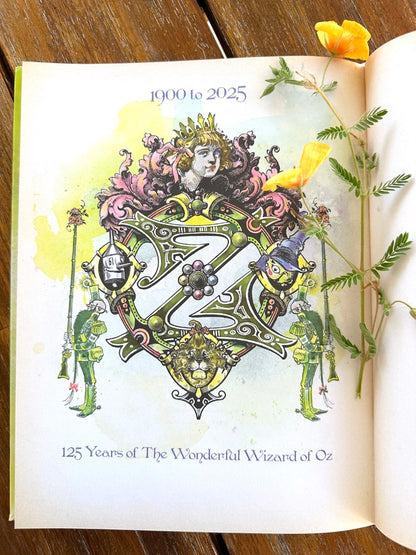 The Poetry Book of Oz - Hardcover Collection of Classic Oz Poetry + Vintage Art