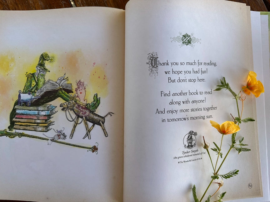 The Poetry Book of Oz - Hardcover Collection of Classic Oz Poetry + Vintage Art