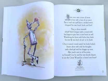 The Poetry Book of Oz - Hardcover Collection of Classic Oz Poetry + Vintage Art