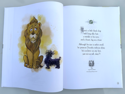 The Poetry Book of Oz - Hardcover Collection of Classic Oz Poetry + Vintage Art