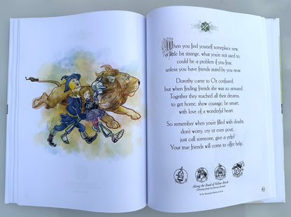 The Poetry Book of Oz - Hardcover Collection of Classic Oz Poetry + Vintage Art