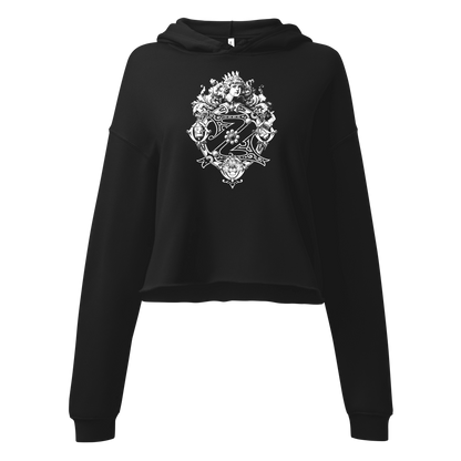 Classic Wizard of Oz Crop Hoodie featuring the Princess Dorothy Royalty Crest