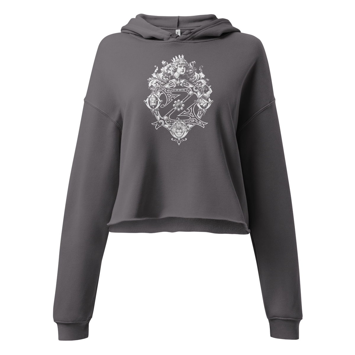 Classic Wizard of Oz Crop Hoodie featuring the Princess Dorothy Royalty Crest