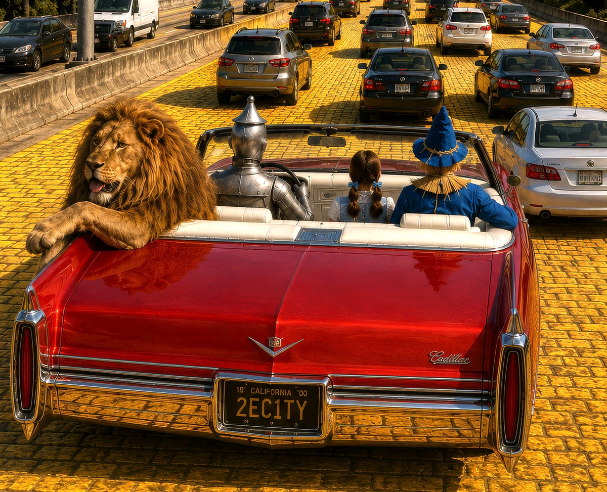 Yellow Brick Freeway with Dorothy & the Gang Poster